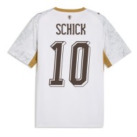 Stroje piłkarskie Czechy Patrik Schick #10 Koszulka Wyjazdowej MŚ 2026 Krótki Rękaw